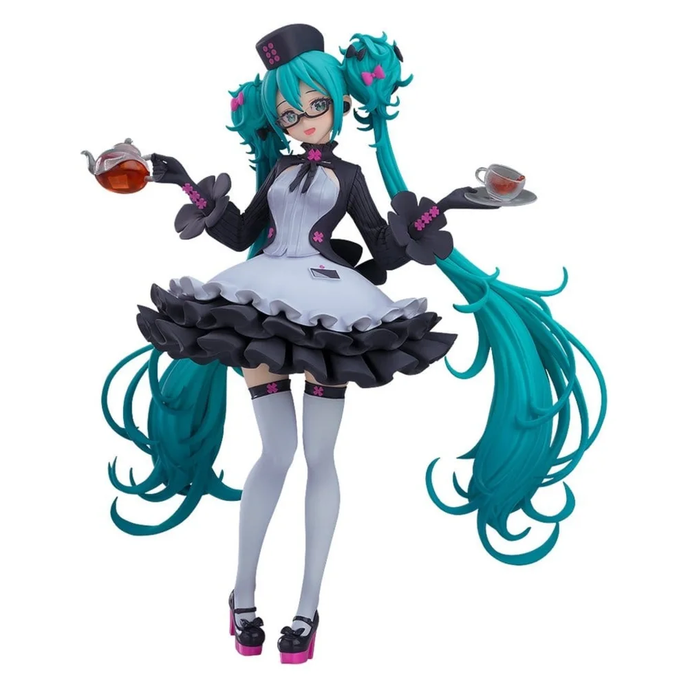 Character Vocal Series 01: Hatsune Miku Pop Up Parade Hatsune Miku: Glasses x Café Ver. 18 cm Image 1