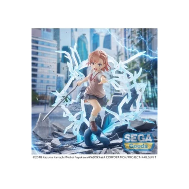 A Certain Scientific Railgun T FIGURIZMa PVC Figure Mikoto Misaka 23 cm