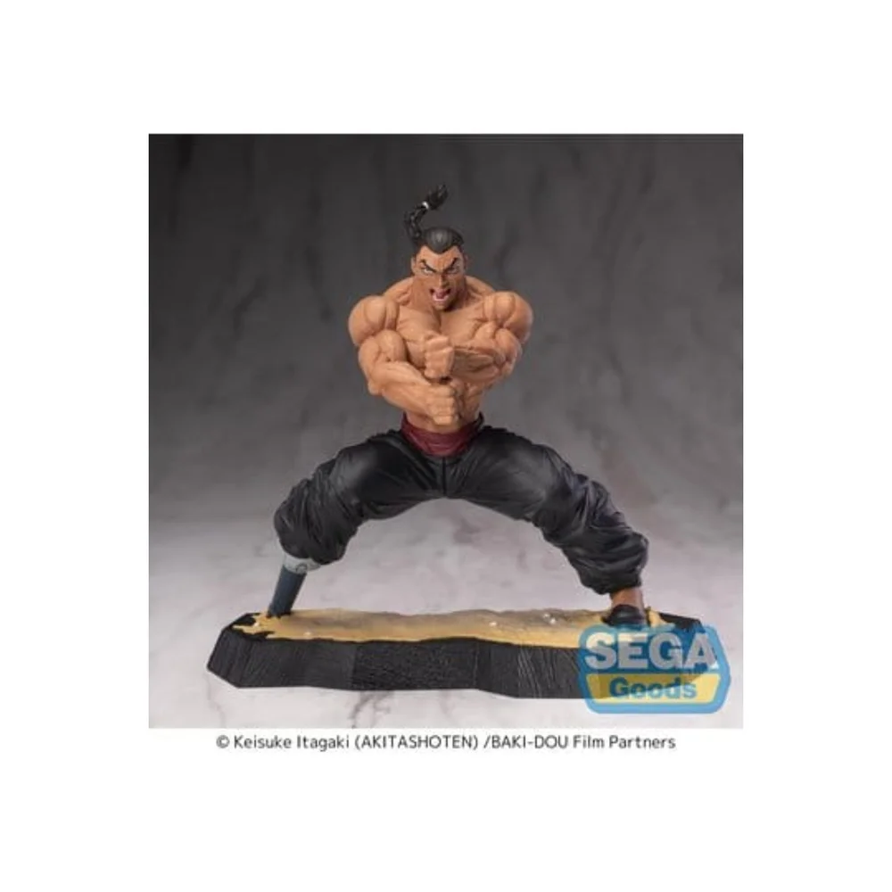 Baki-Dou Luminasta PVC Figure Kaioh Retsu 15 cm Image 1