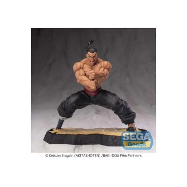Baki-Dou Luminasta PVC Figure Kaioh Retsu 15 cm