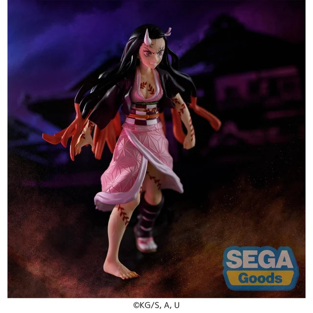 Demon Slayer: Kimetsu no Yaiba FIGURIZMa PVC Figure Nezuko Kamado Demon Form Advancing Ver. 21 cm