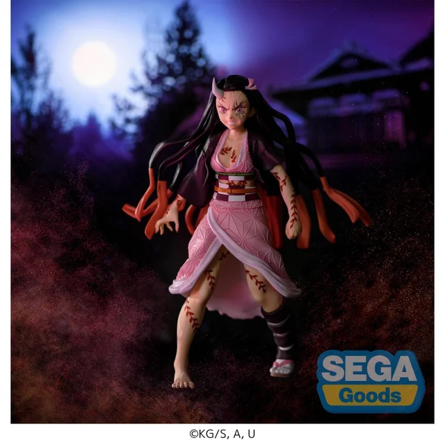 Demon Slayer: Kimetsu no Yaiba FIGURIZMa PVC Figure Nezuko Kamado Demon Form Advancing Ver. 21 cm