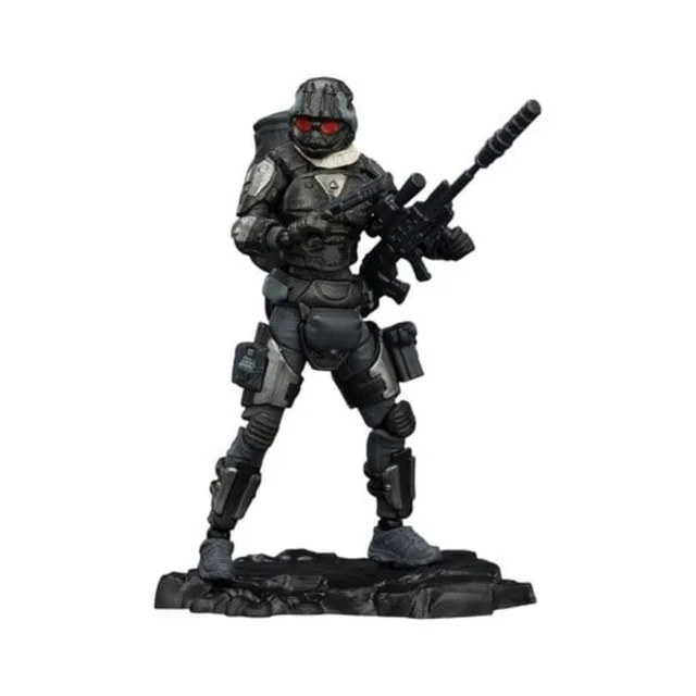 Dark Source Steel Ride Corps Action Figure Sniper Cinder 8 cm