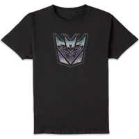 Transformers Retro Decepticon Men's T-Shirt - Black - undefined undefined