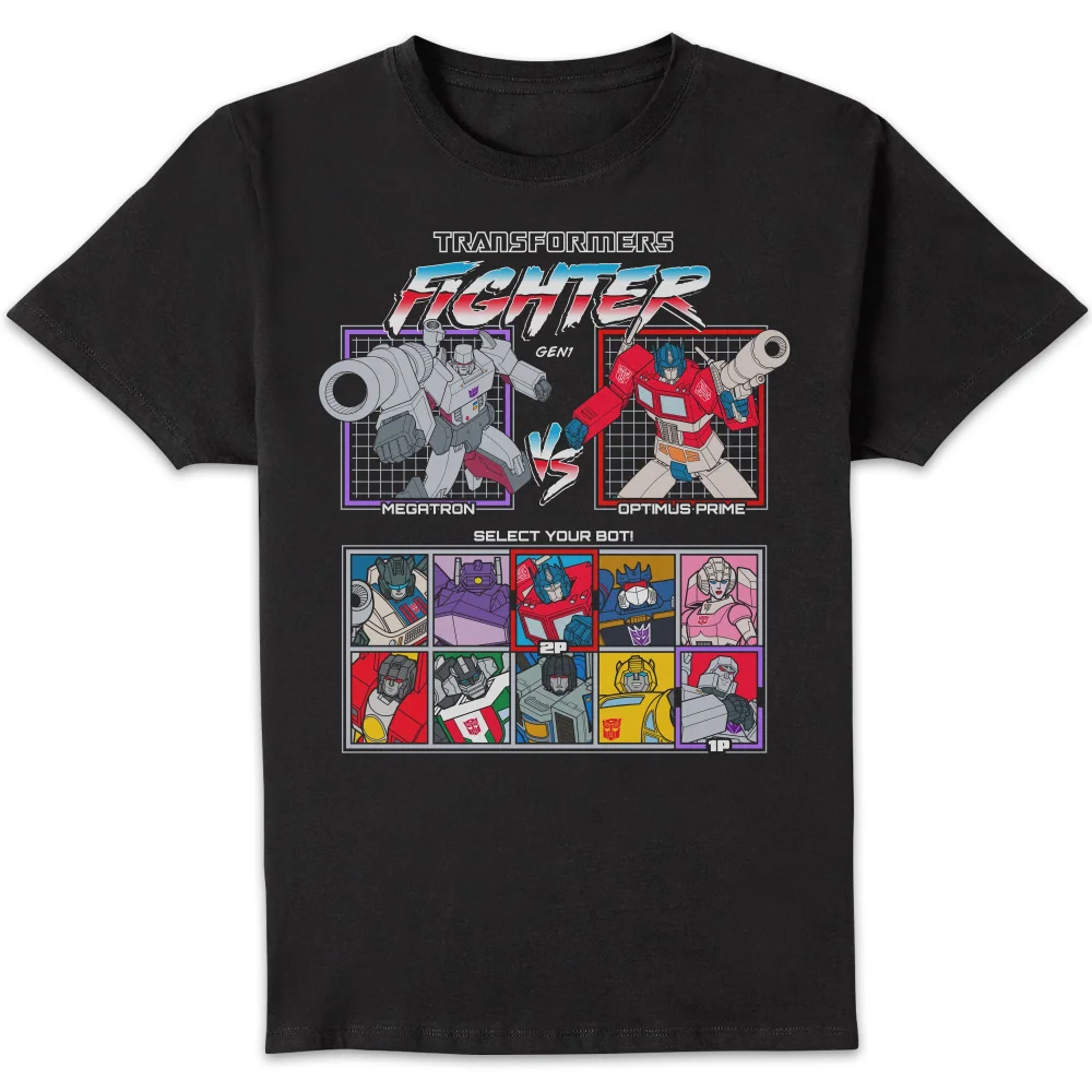 Transformers Fighter Men's T-Shirt - Black - XL Image 1