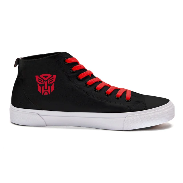 Akedo x Transformers Autobot Hight Top - Black / White