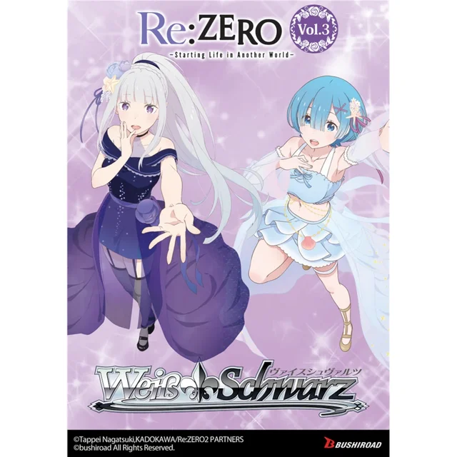 Weiss Schwarz Booster Box: Re:ZERO Starting Life in Another World Vol.3 (12 Packs)