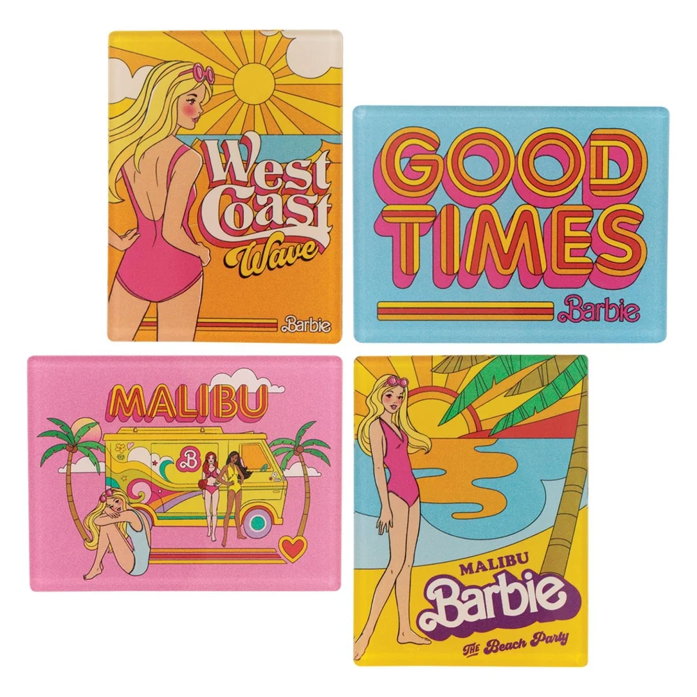 Barbie™ - Malibu Barbie Set of Four Magnets Image 1