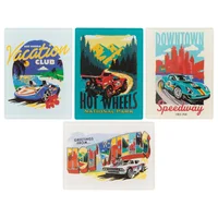 Hot Wheels™ - Set of Four Location Magnets - undefined undefined