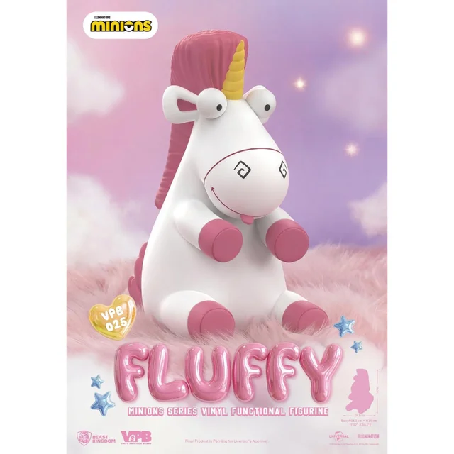 Minions Vinyl Bank Series Fluffy 36 cm