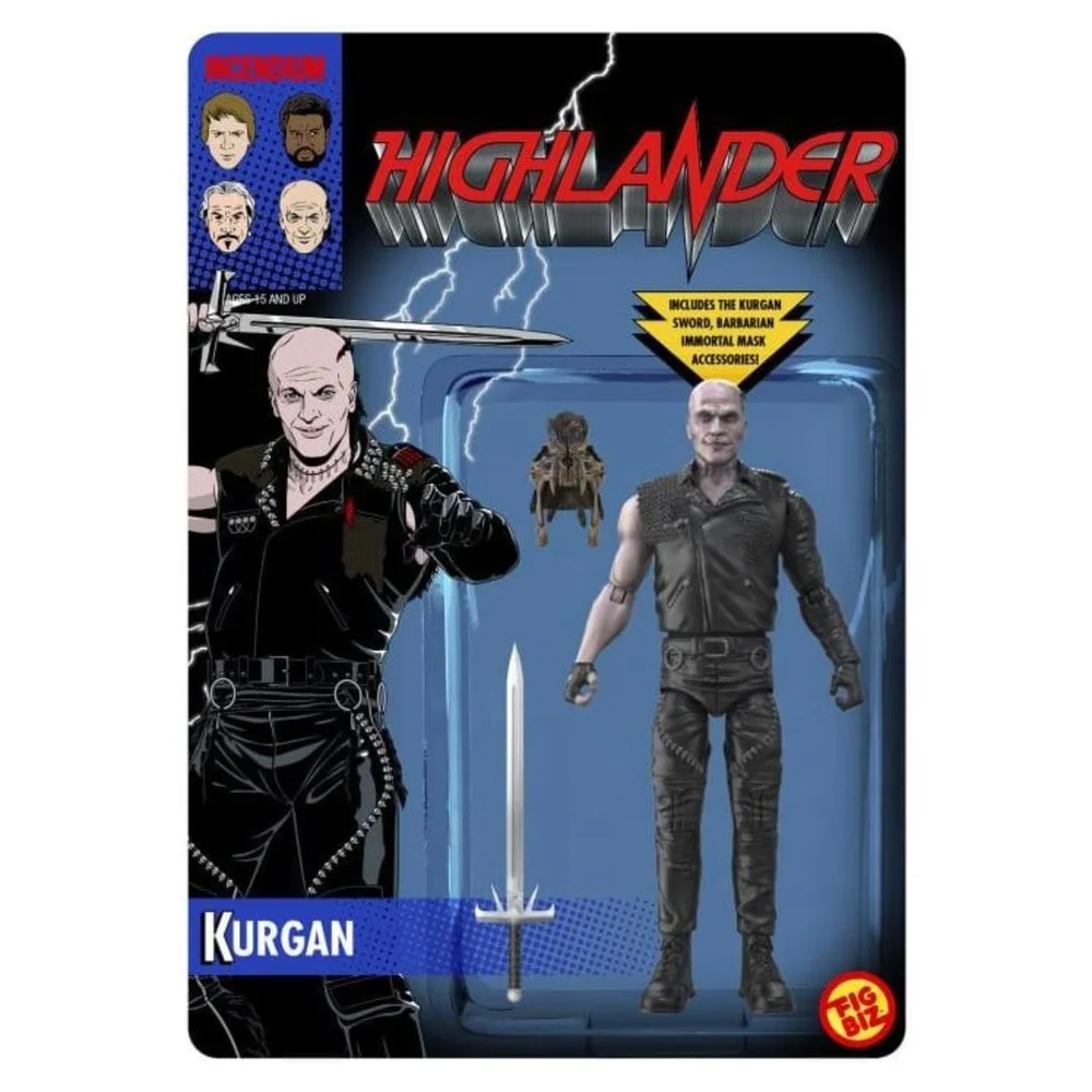 Highlander FigBiz Action Figure The Kurgan 13 cm Image 1