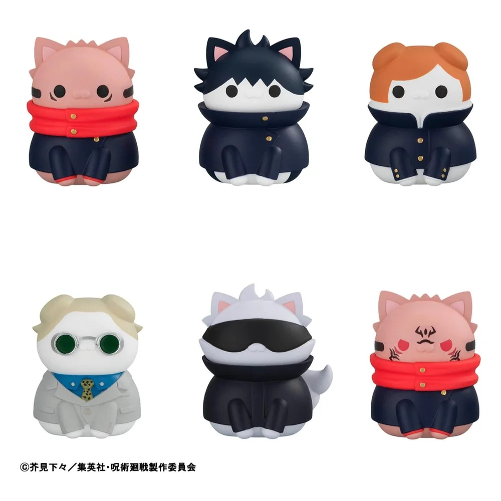 Jujutsu Kaisen Mega Cat Project Mini Figures Jujutsu Cats Shibuya Incident Ver. 3 cm Blind Box Assortment (8) (Repeat) Image 1