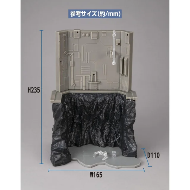 Mobile Suit Gundam Realistic Model Series Diorama G Structure GS03M Last Shooting (material color edition)