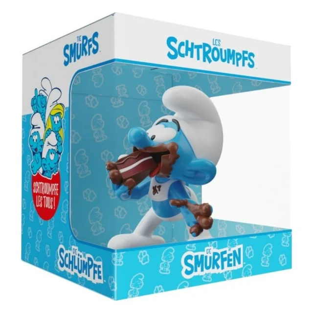 The Smurfs Statue Greedy Smurf 10 cm