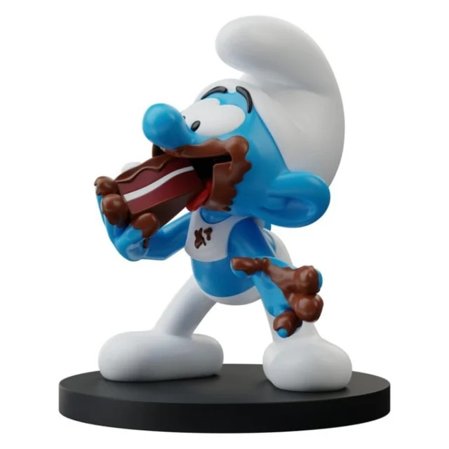 The Smurfs Statue Greedy Smurf 10 cm