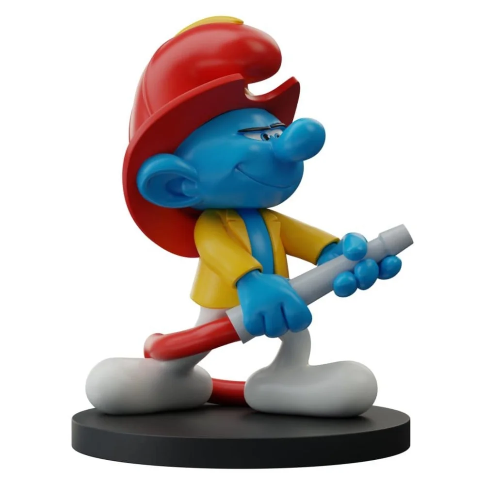 The Smurfs Statue Fireman Smurf 12 cm Image 1