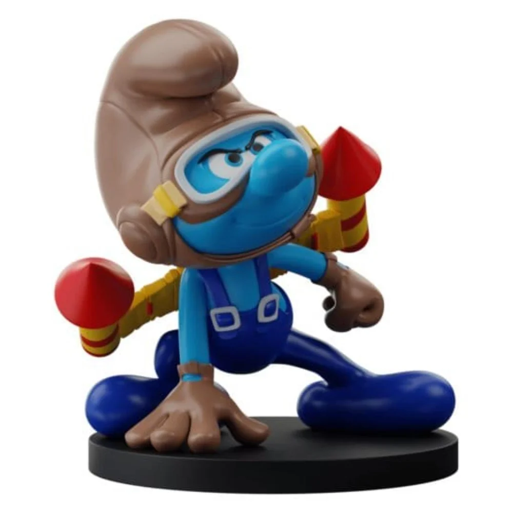 The Smurfs Statue Jetpack Smurf 10 cm Image 1