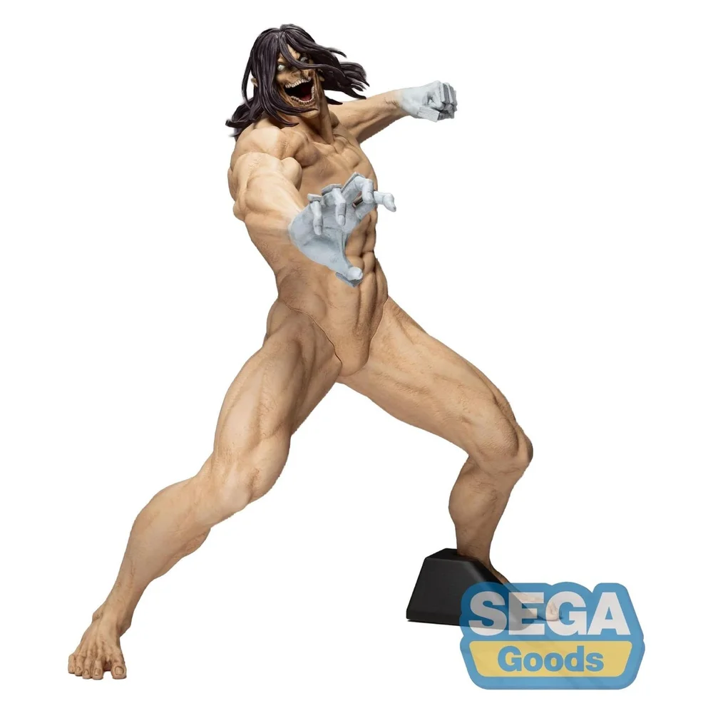 Attack on Titan GigantiX PVC Figure Eren Yeager Attack Titan Ver. 25 cm Image 1
