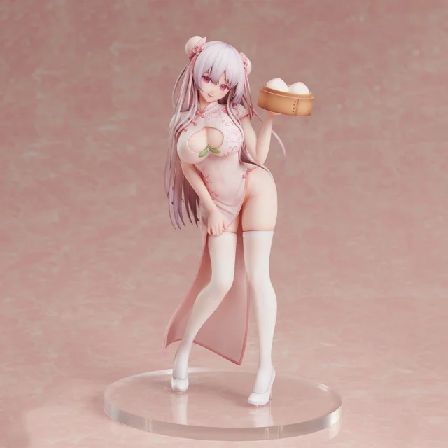Original Character PVC Figure Momoman-chan Illustration by Miko 24 cm