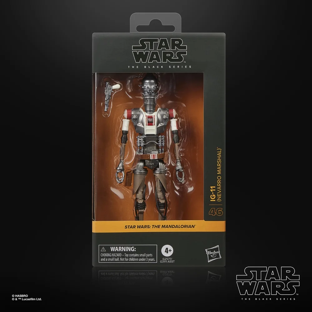Star Wars The Black Series IG-11 (Nevarro Marshal), Star Wars: The Mandalorian Premium Collectible 15 cm Action Figure Image 1