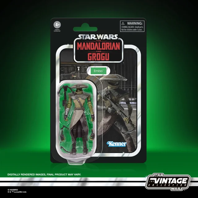 Star Wars The Vintage Collection Embo, Star Wars: The Mandalorian and Grogu Premium 9.5 cm Collectible Action Figure