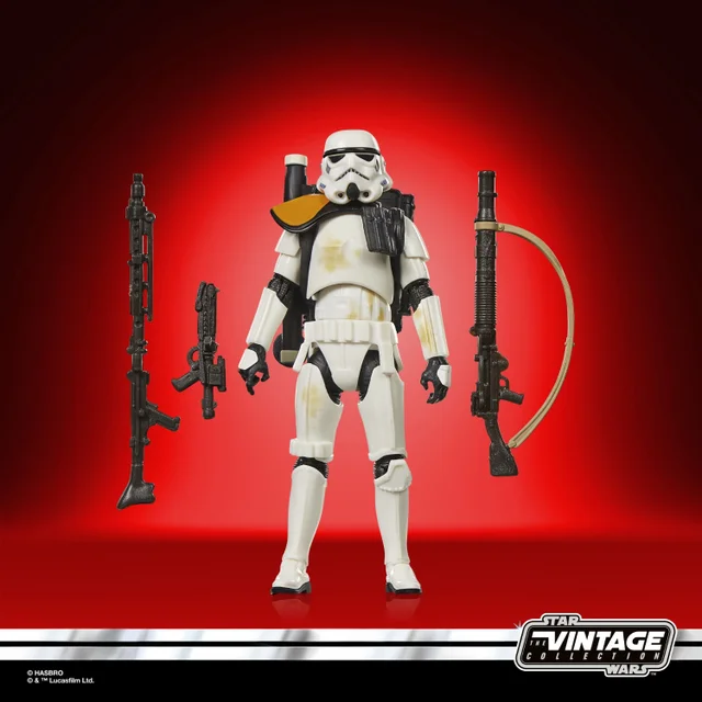 Star Wars The Vintage Collection Sandtrooper (Squad Leader), Star Wars: A New Hope 9.5 cm Collectible Action Figure