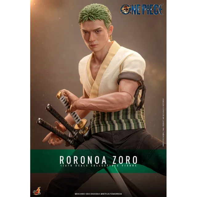 Hot Toys One Piece Netflix Roronoa Zoro 1/6th Scale Statue (32cm)