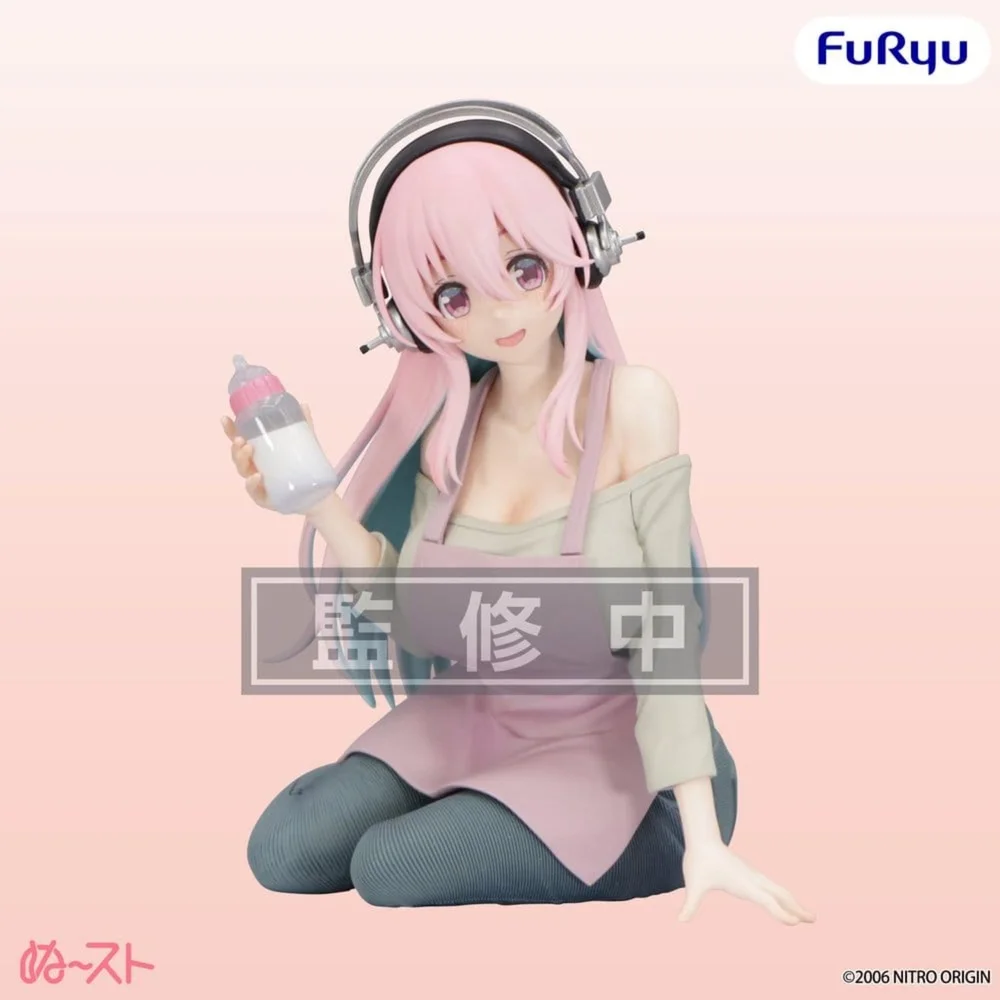 Super Sonico PVC Figure Noodle Stopper -Motherly Comfort- 10 cm Image 1