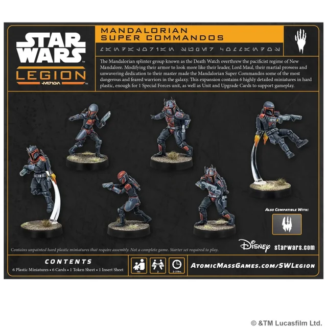 Star Wars: Legion Mandalorian Super Commandos Expansion