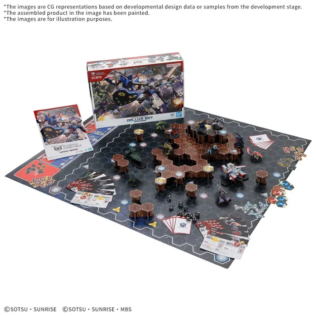Gundam Assemble Deluxe Set 01 (DX01) Minatures Game