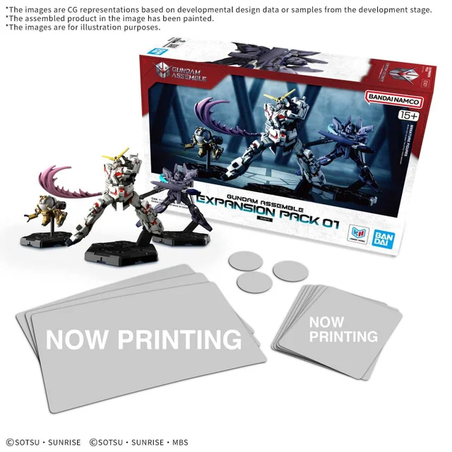 Gundam Assemble Expansion Pack 01 (EX01) Minatures Game