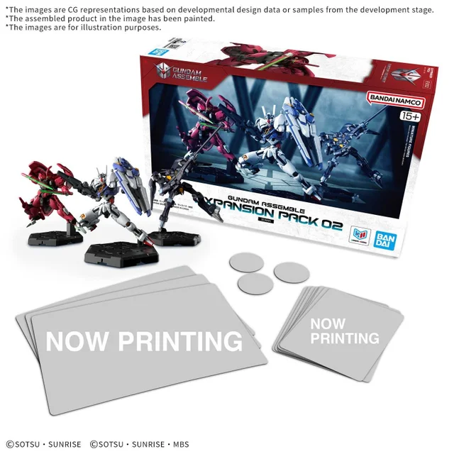 Gundam Assemble Expansion Pack 02 (EX02) Minatures Game