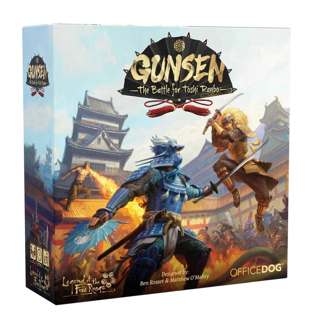 Gunsen: The Battle for Toshi Ranbo Board Game Image 1