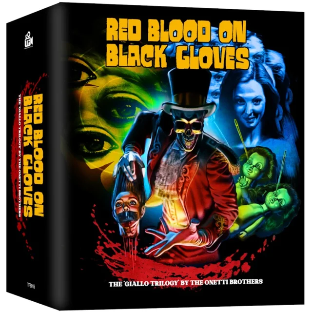 RED BLOOD ON BLACK GLOVES: THE GIALLO TRILOGY BY THE ONETTI BROTHERS BLU-RAY
