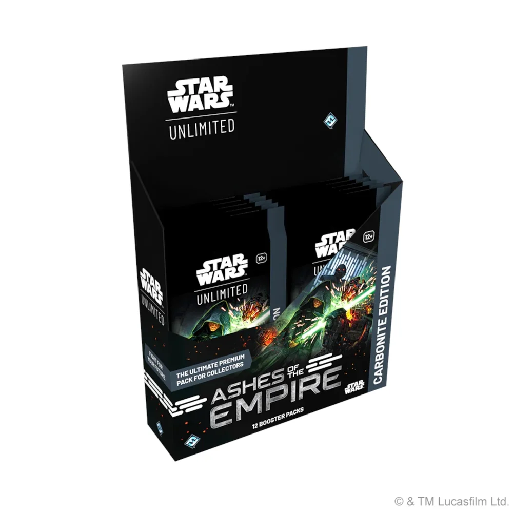 Star Wars: Unlimited TCG Ashes of the Empire Carbonite Booster Box (12 Packs) Image 1