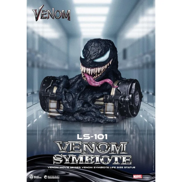 Beast Kingdom Venom Movie Series Life-Size Statue Venom Symbiote 24 cm