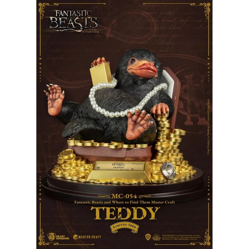 Beast Kingdom Fantastic Beasts Master Craft Statue Teddy 21 cm Image 1