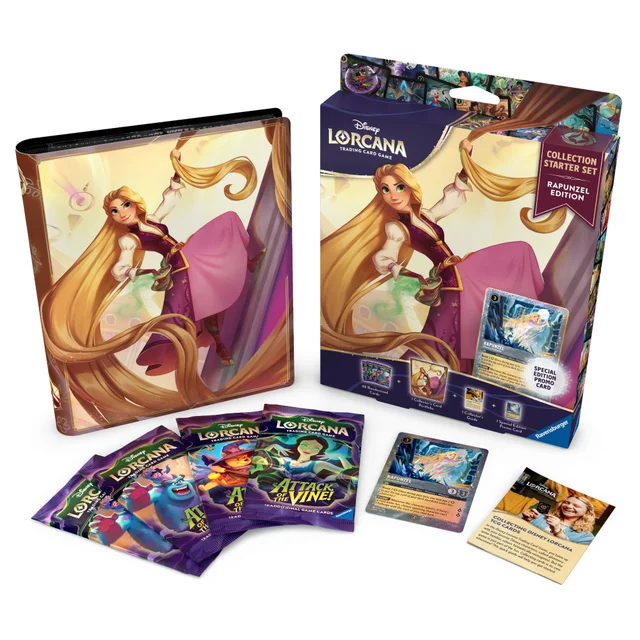 Disney Lorcana Trading Card Game Rapunzel Collection Starter Set