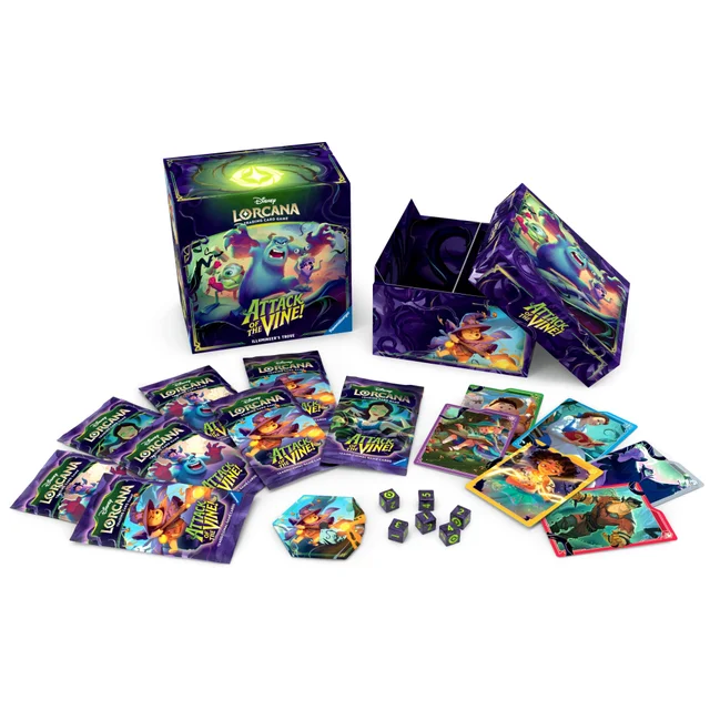 Disney Lorcana Trading Card Game Attack of the Vine! Illumineer's Trove