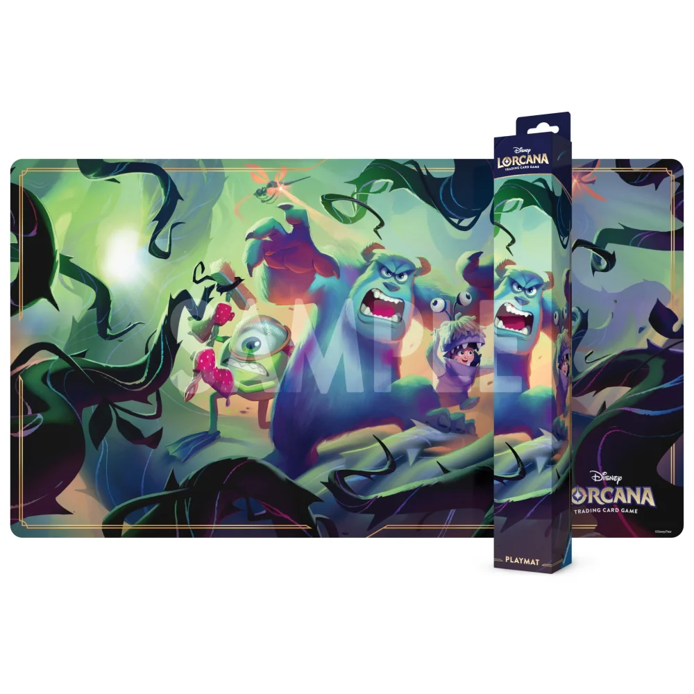 Disney Lorcana Trading Card Game Attack of the Vine! Monsters Inc Playmat Image 1