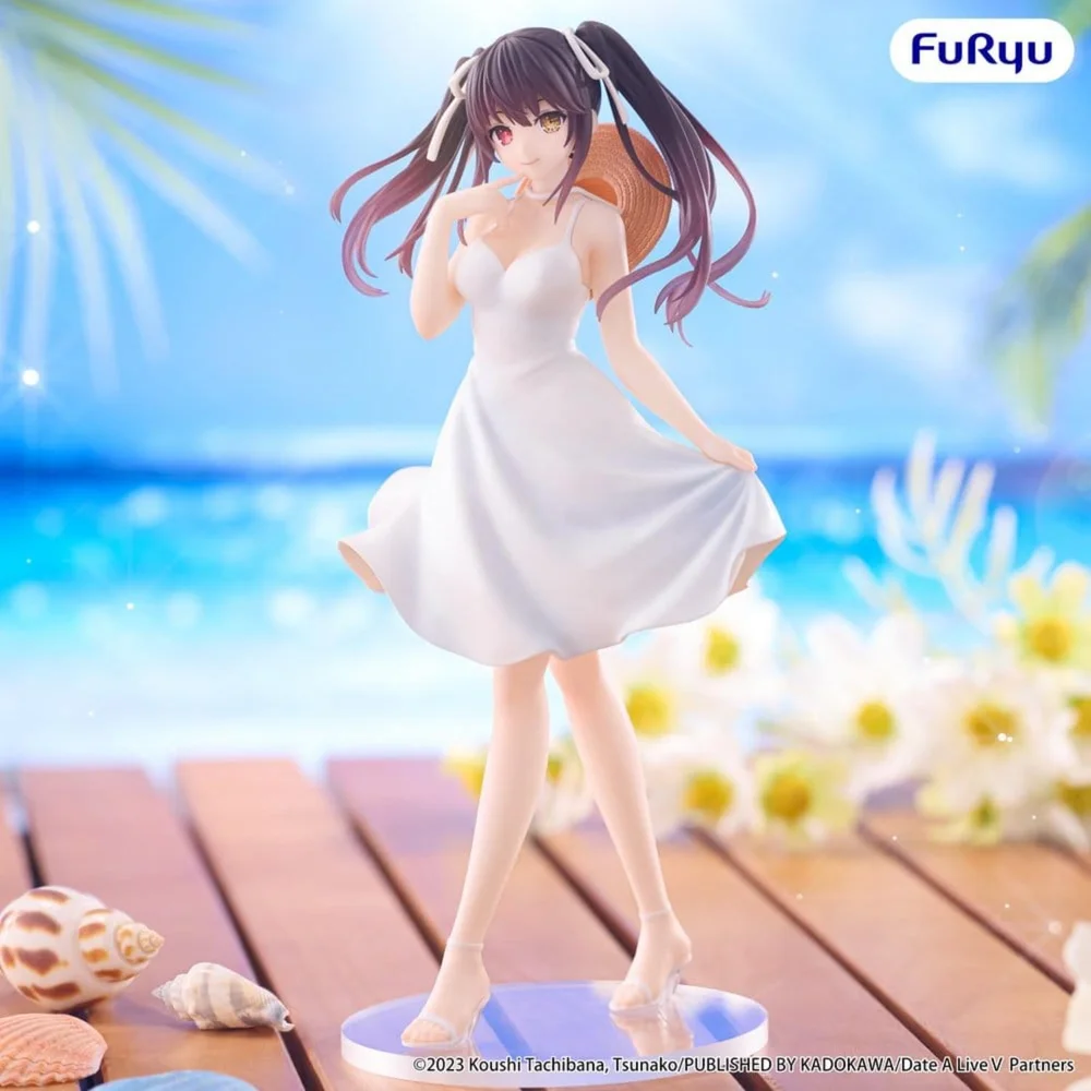 Date A Live Summer Dress PVC Figure Kurumi Tokisaki 21 cm Image 1