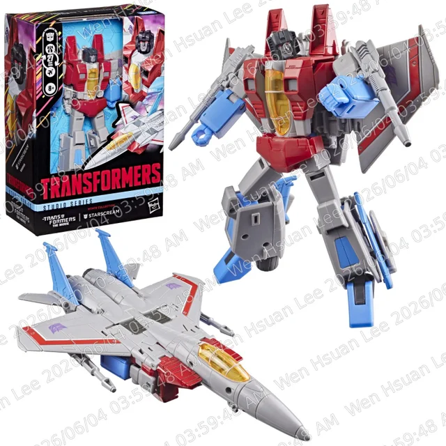 Transformers Studio Series Starscream MTMTE Collection The Transformers: The Movie Voyager Class Action Figure