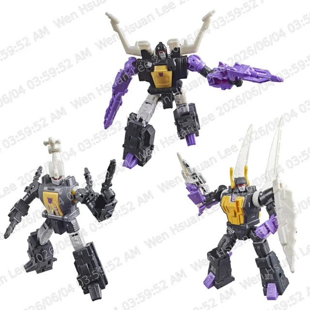 Transformers Toys Studio Series Insecticon 3-Pack, 14-cm Robot Action Figures, 8+