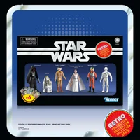 Star Wars Retro Collection Star Wars: A New Hope Episode IV Collectible 3.75 Inch Action Figure 6-Pack