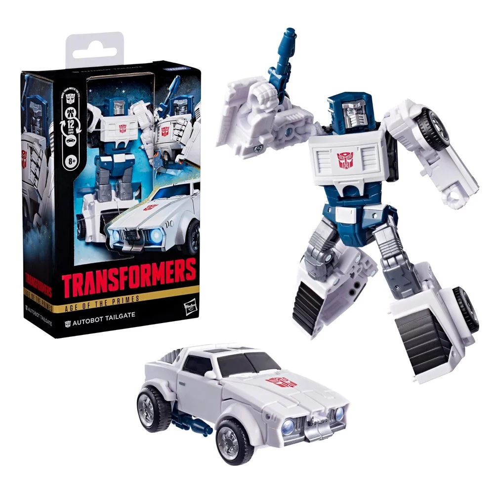Transformers Age of the Primes Autobot Tailgate, Deluxe Class 13 cm Converting Action Figure, Robot Toys for Ages 8+ Image 1
