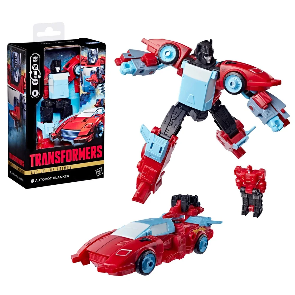 Transformers Age of the Primes Autobot Blanker, Deluxe Class 13 cm Converting Action Figure, Robot Toys for Ages 8+ Image 1