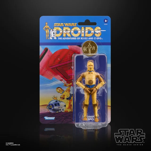 Star Wars The Black Series See-Threepio (C-3PO), Star Wars: Droids Premium Collectible 15 cm Action Figure