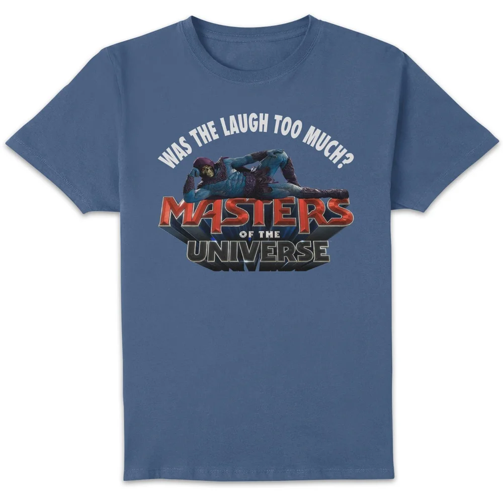 Masters Of The Universe Laugh Too Much T-Shirt Indigo Blue - S Image 1