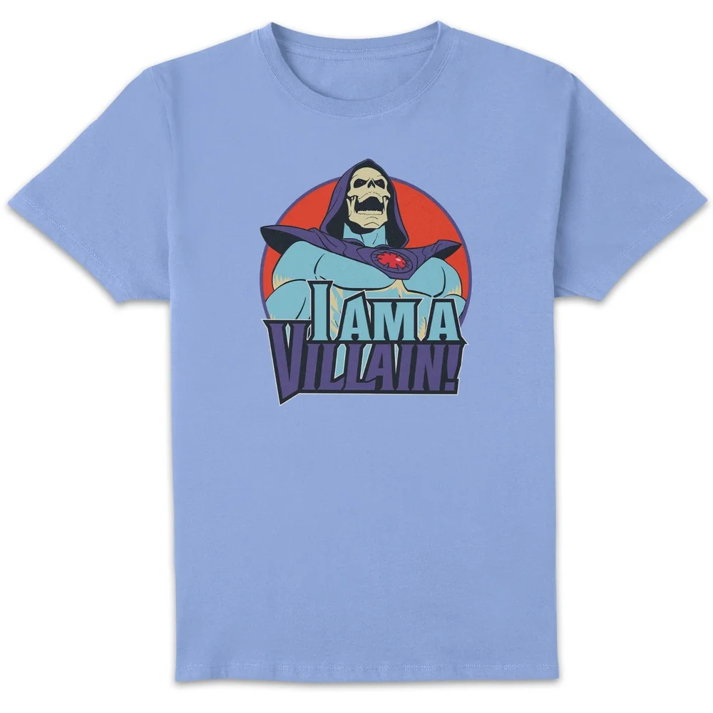 Masters Of The Universe I Am A Villian T-Shirt Mineral Blue - S Image 1