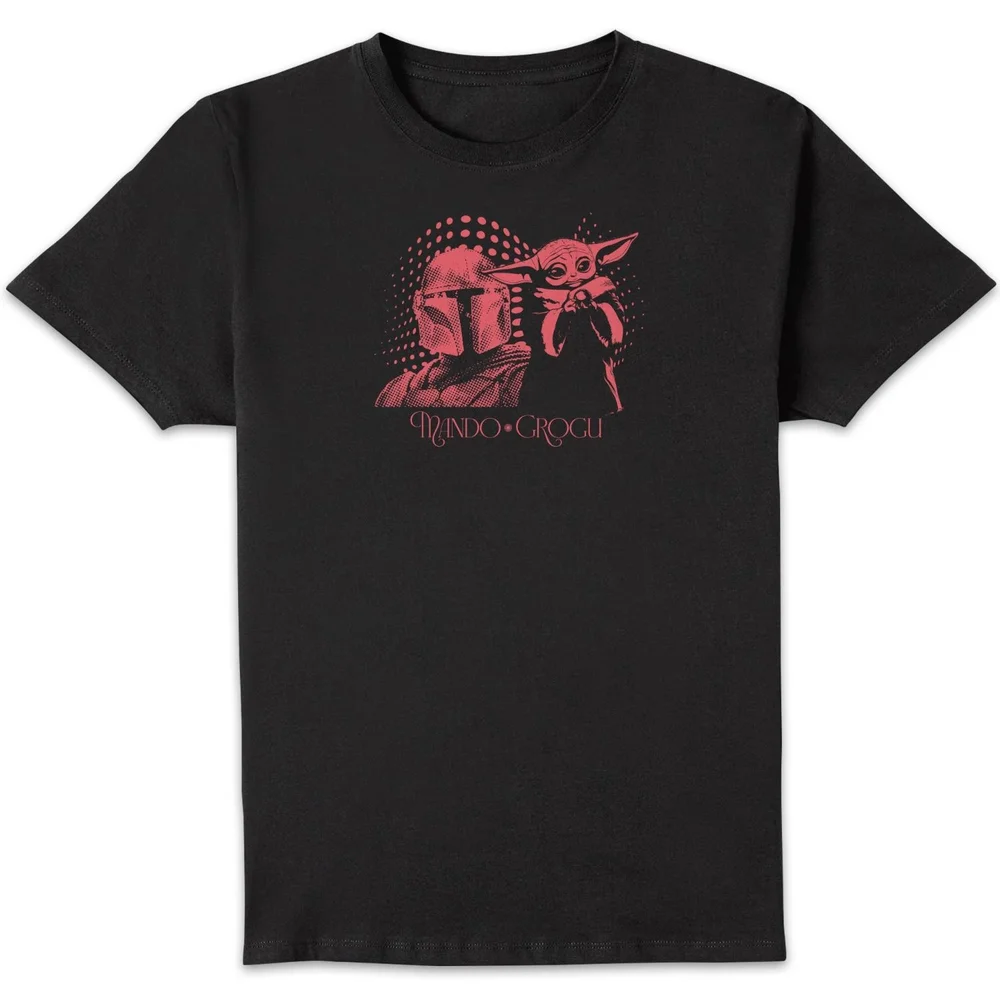 Mandalorian & Grogu Mando & Grogu T-Shirt Black - XL Image 1